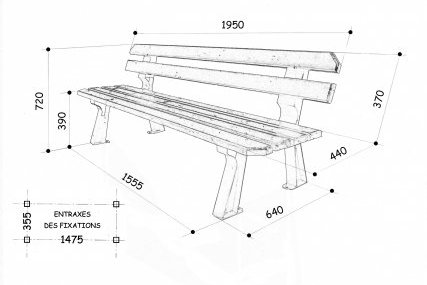 schéma banc rustique-1