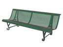 Banc de jardin en fer  2 pieds - trous ronds - longueur 200 cm