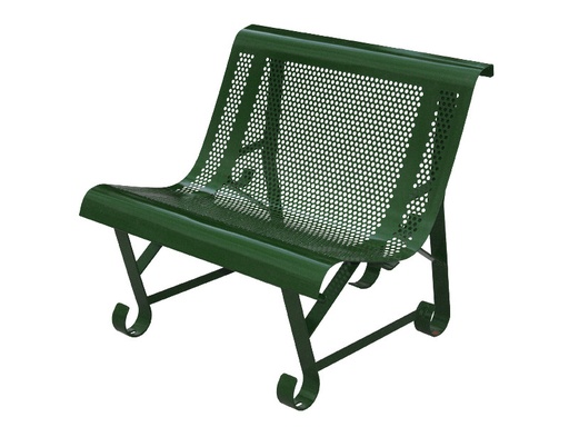 Banc De Jardin En Métal Sans Dossier – 150 Cm, 2-3 Places – Fer Robuste, Revêtement Imperméable – Pour Terrasse, Parc, Cour - 9